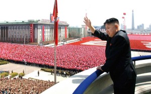 Create meme: Kim Jong-Il , North Korea Kim Jong UN , Kim Jong-UN at the parade