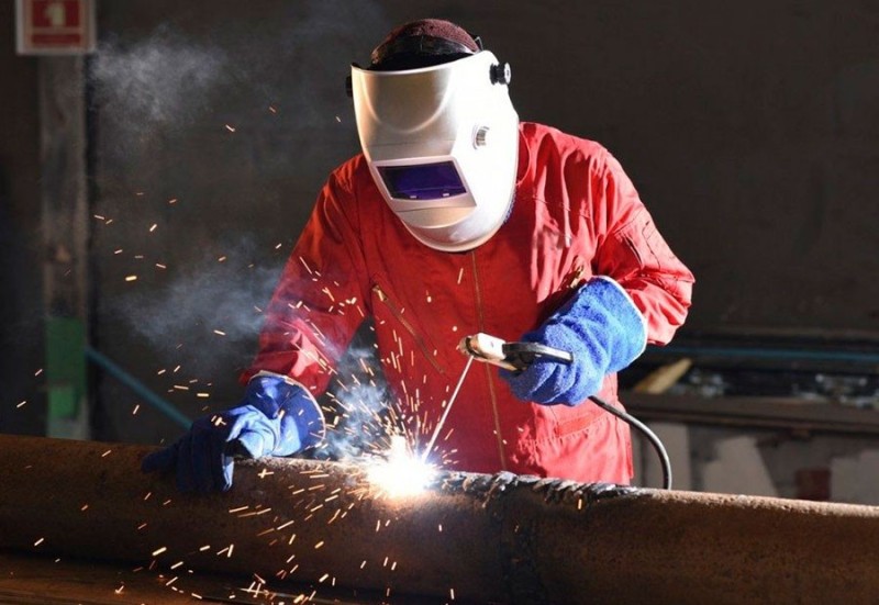 Create meme: arc welding, manual arc welding, welding works services