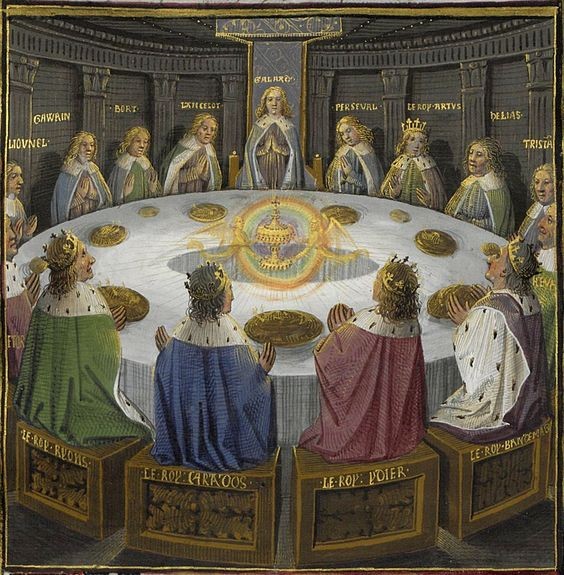 Create meme: king Arthur and the knights of the round table, king arthur's round table, knights of the round table