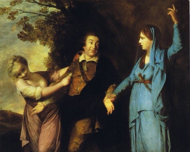 Создать мем: джошуа рейнольдс, рейнольдс «гаррик между музами трагедии и комедии» (1760—1761)., джошуа рейнольдс «гаррик между музами трагедии и комедии», 1760-1761)