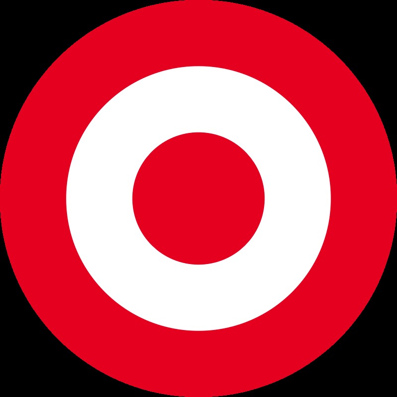 Создать мем: круглая эмблема, target corporation логотип, target store лого