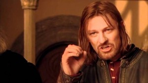 Create meme: you cannot just take and, Boromir meme, Boromir not just pictures