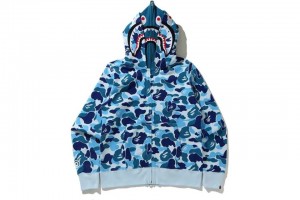 Создать мем: bape zip hoodie shark, худи bape blue, худи bape tiger