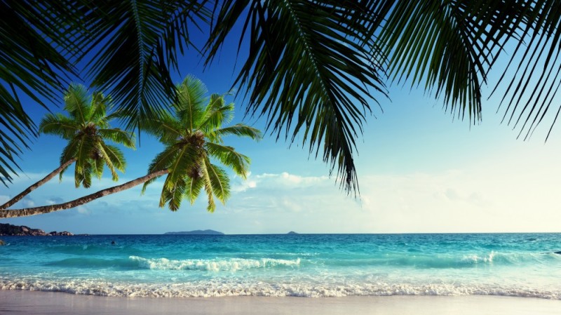 Create meme: tropical beach, background sea beach, beach 