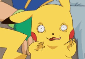 Create meme: Pikachu gifs, pokémon, lick gif
