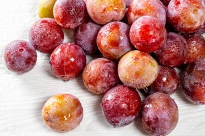 Create meme: red plum, Fruit, plum cultivar Rossa