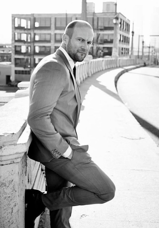 Create meme: beautiful actors, actors , Statham jacket