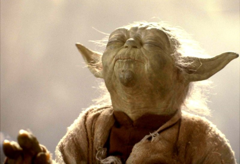 Create meme: yoda way, yoda padawan, master Yoda meme