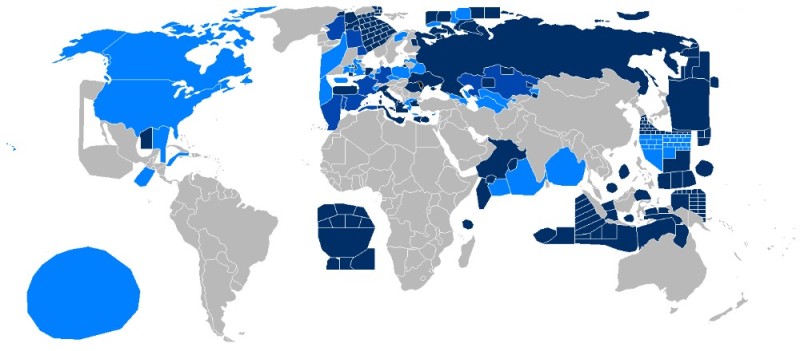 Создать мем: карта, ареал распространения ислама, карта в мире