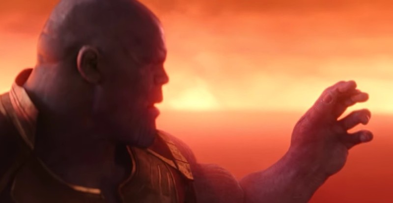 Create meme: Thanos Avengers finale, Thanos from Avengers, click Thanos