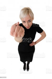 Создать мем: девушка большой палец вниз, женщина палец вниз, девушка