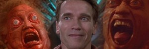 Create meme: to total recall Arnold Schwarzenegger shouting, remember all Schwarzenegger eyes, Schwarzenegger total recall