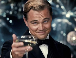 Create meme: the great Gatsby Leonardo DiCaprio with a glass of, Leonardo DiCaprio the great Gatsby, Leonardo DiCaprio