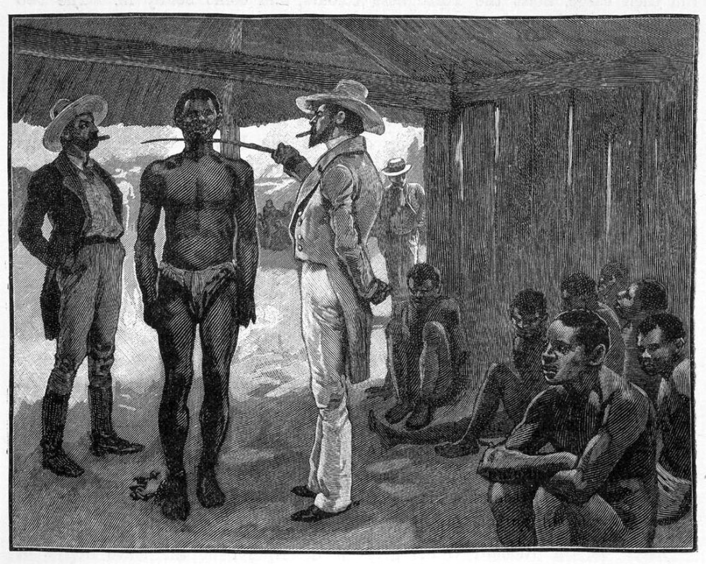 Create meme: slave trade in africa 19th century, 19th century planter slaveholder in the USA, 18th century colonization of Australia