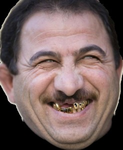 Create meme: male, Gypsies with gold teeth