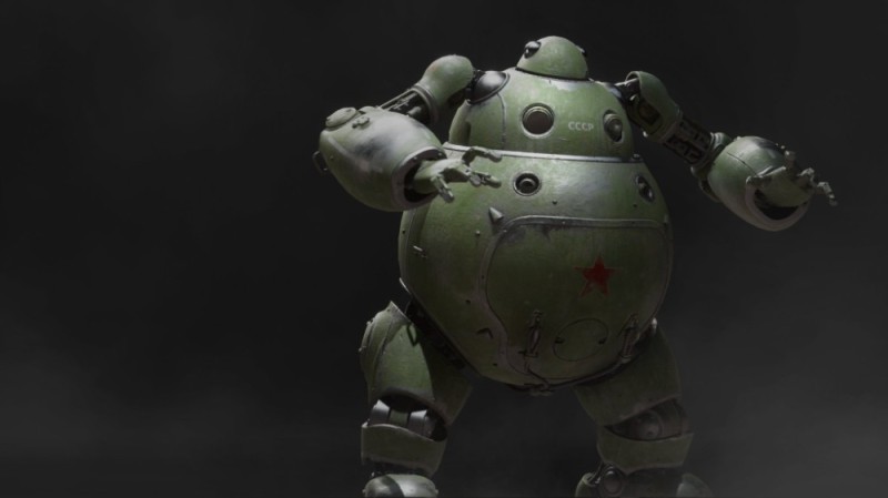 Create meme: bs 41 atomic heart, atomic heart, concept art robot