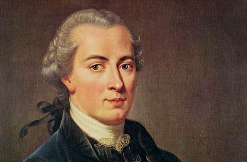 Create meme: the philosophy of immanuel kant, immanuel kant portrait, emmanuel kant