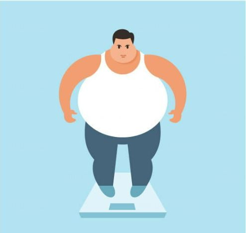 Создать мем: биг vector loluo, похудение иллюстрация мужчина, толстый человек рисунок