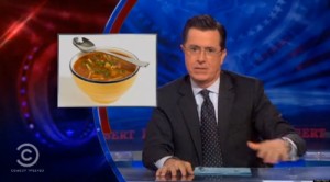 Create meme: stephen colbert, TV, Lapchick