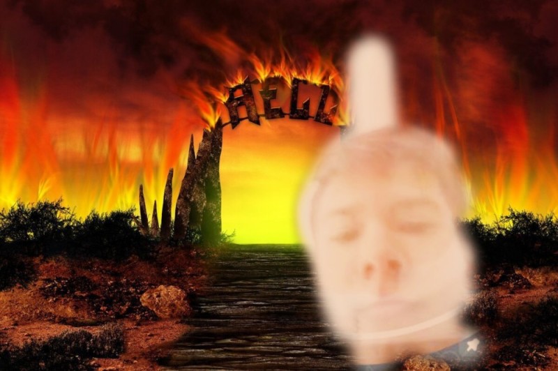 Create meme: infernal background, Sounds from hell, the best in hell