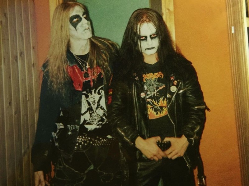 Create meme: mayhem band 1990, euronymous sem, euronymous