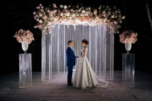 Create meme: wedding arch