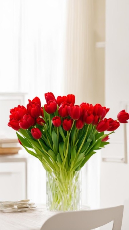 Create meme: tulips , red tulips, dome tulips 031003