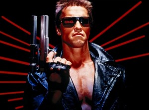 Create meme: poster terminator, Schwarzenegger terminator, Arnold Schwarzenegger terminator
