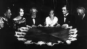 Create meme: Conan Doyle Spiritualistic sessions, seance , a session of spiritualism