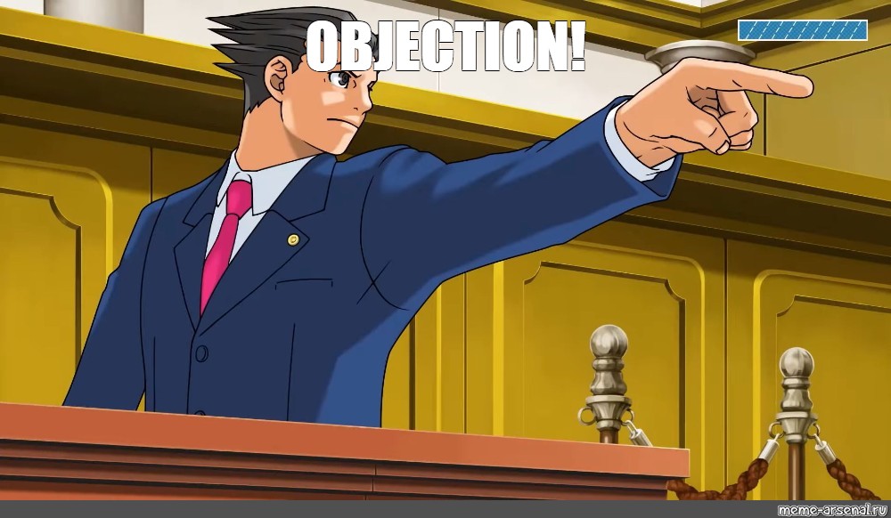 Objection Meme Template