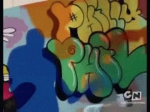 Create meme: graffiti graffiti, graffiti