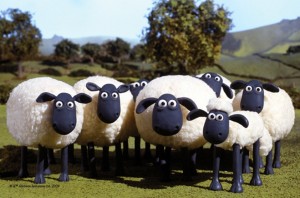 Create meme: Shaun the sheep