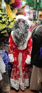 Create meme: Christmas costume Santa Claus, feet, the Santa Claus suit