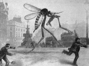 Create meme: the mosquito, illustration