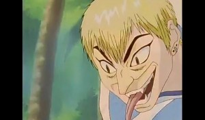 Create meme: onizuka face, onizuka anime funny faces, GTO: great teacher Onizuka