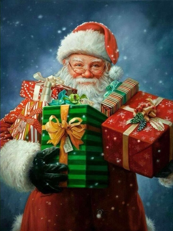 Create meme: per noel, happy new year , Santa Claus in the new year