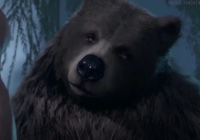 Создать мем: медведь оборотень, медведь барт, медведь медведь
