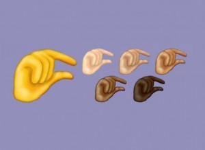 Create meme: new emoji penis, pinching hand emoji, Emoji