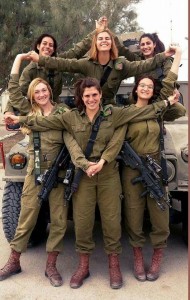 Create meme: women in the army