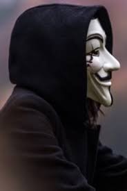 Create meme: the man in the mask, anonymous
