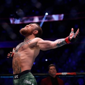 Create meme: Connor MacGregor in the ring, Konar McGregor, Conor McGregor fights
