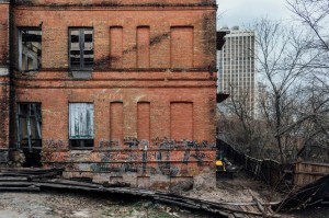 Create meme: abandoned, the building, abandoned Kaliningrad
