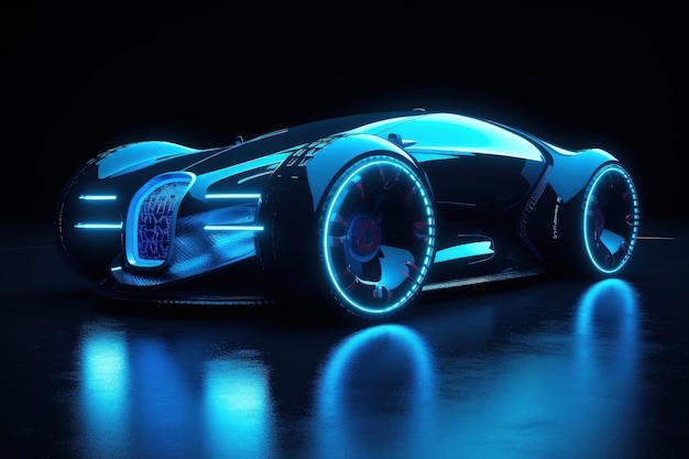 Create meme: the car of the future, Bugatti electric car concept, Bugatti concept