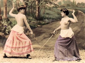 Создать мем: дуэль, женские кулачные дуэли, женские дуэли в салонах 19 век