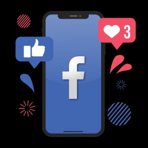 Create meme: facebook logo, facebook