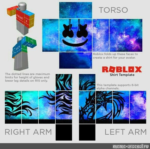 Cool Roblox Shirt Template Transparent Image