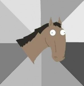 Create meme: retard, derp, a horse
