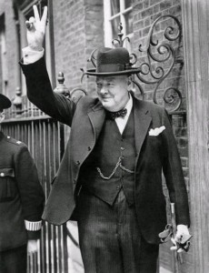 Create meme: Winston Churchill