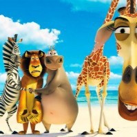 Create meme: Alex Marty Gloria and Melman, Madagascar , heroes of madagascar