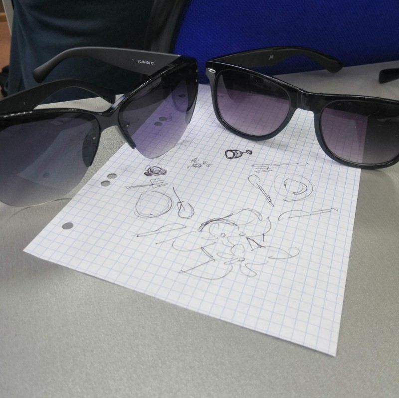 Создать мем: модные солнцезащитные очки, очки очки, ray ban солнцезащитные очки
